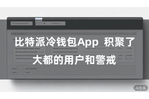 比特派冷钱包App 积聚了大都的用户和警戒