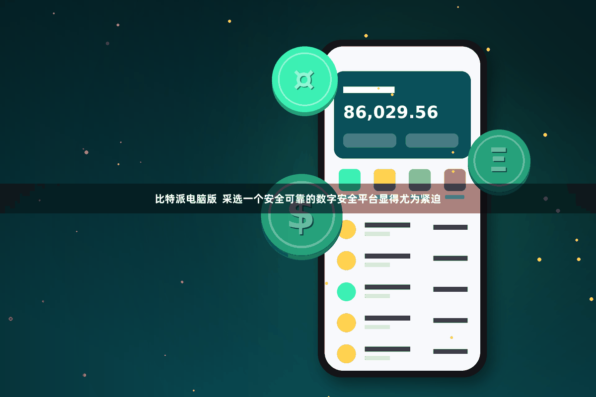 比特派电脑版 采选一个安全可靠的数字安全平台显得尤为紧迫