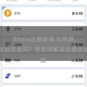 Bitpie注册教程 比特派钱包安全吗？专家详解其全面优势