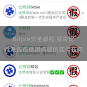 Bitpie安全教程 解决比特派钱包使用问题的实用技巧