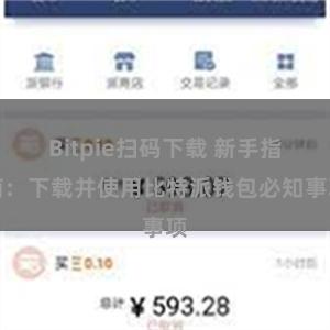 Bitpie扫码下载 新手指南：下载并使用比特派钱包必知事项