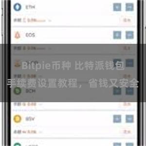 Bitpie币种 比特派钱包手续费设置教程，省钱又安全