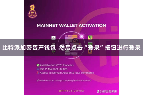 比特派加密资产钱包  然后点击“登录”按钮进行登录