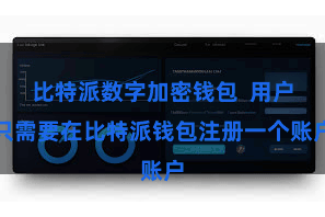 比特派数字加密钱包  用户只需要在比特派钱包注册一个账户